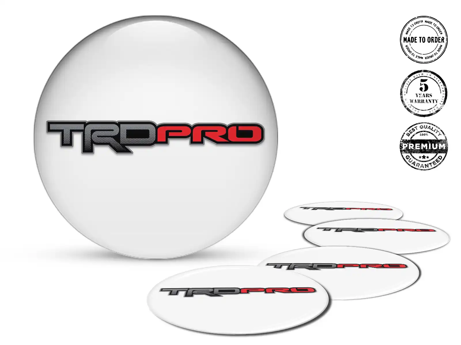 Toyota TRD Calcomanías de Rueda Pro Nexus Empuje Plasma